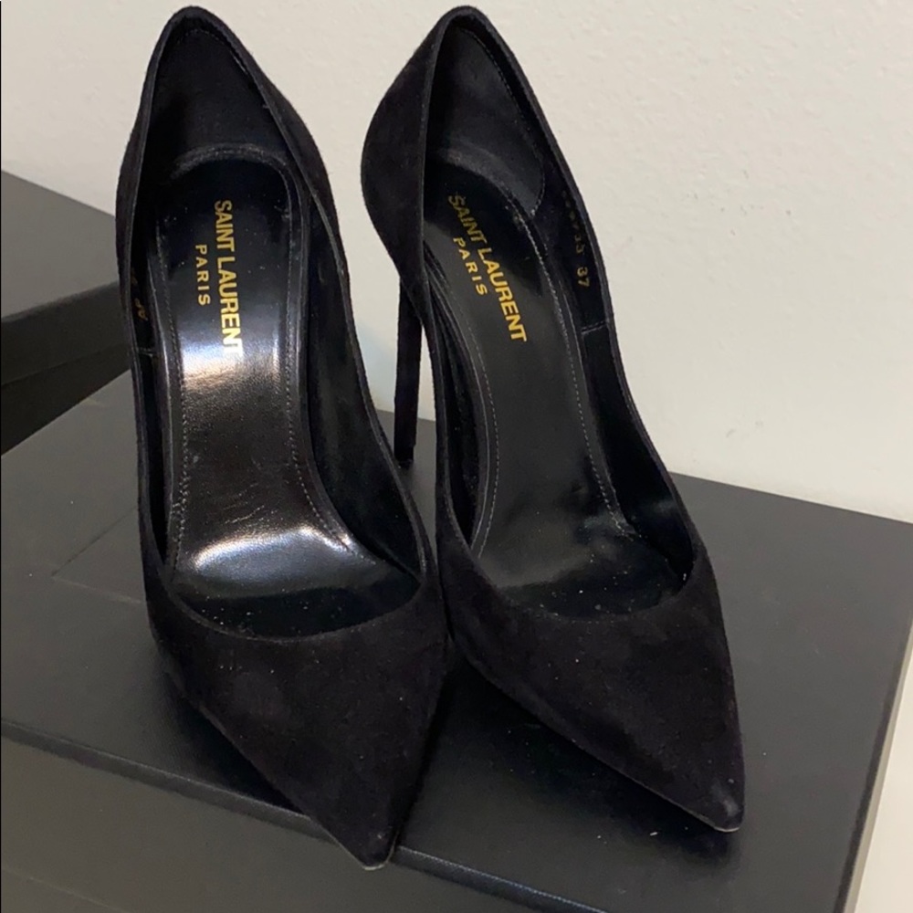 Saint Laurent Suede Heels
